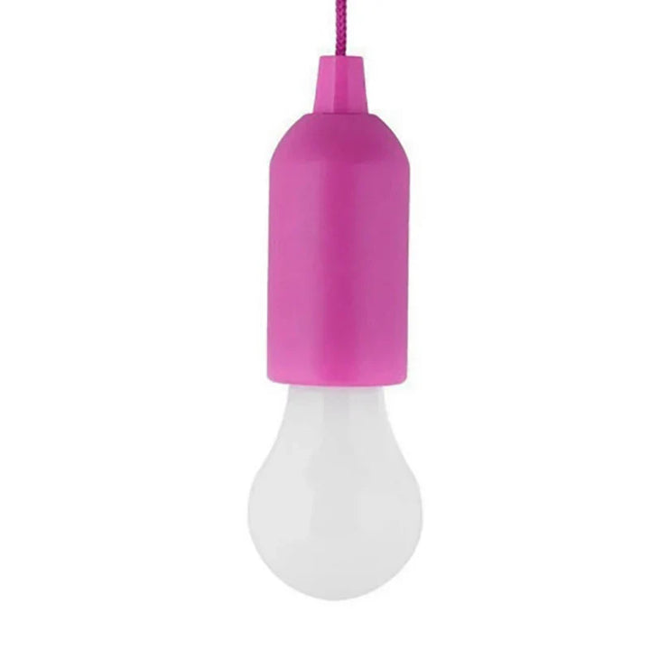 Kolorowa Przenośna Lampa Wisząca - ChromaGlow-Fioletowy (Białe Światło)-Trend Polska