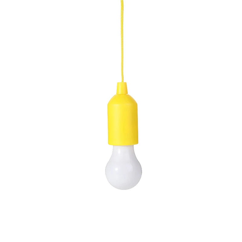Kolorowa Przenośna Lampa Wisząca - ChromaGlow-Żółty (Białe Światło)-Trend Polska
