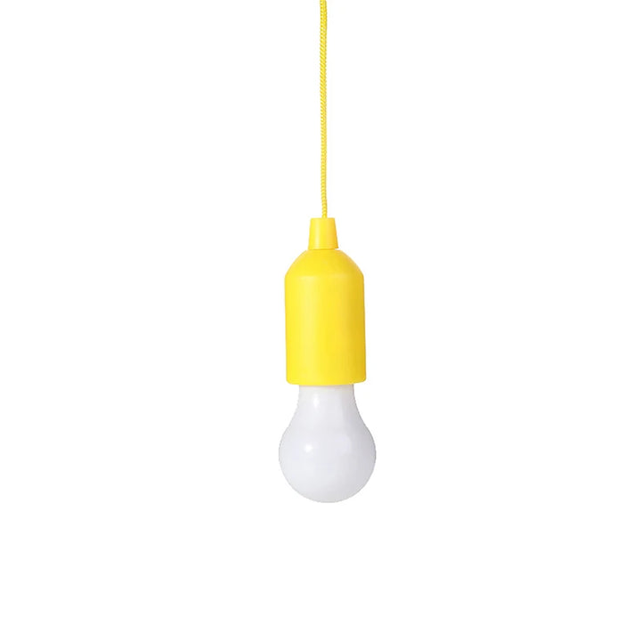 Kolorowa Przenośna Lampa Wisząca - ChromaGlow-Żółty (Białe Światło)-Trend Polska