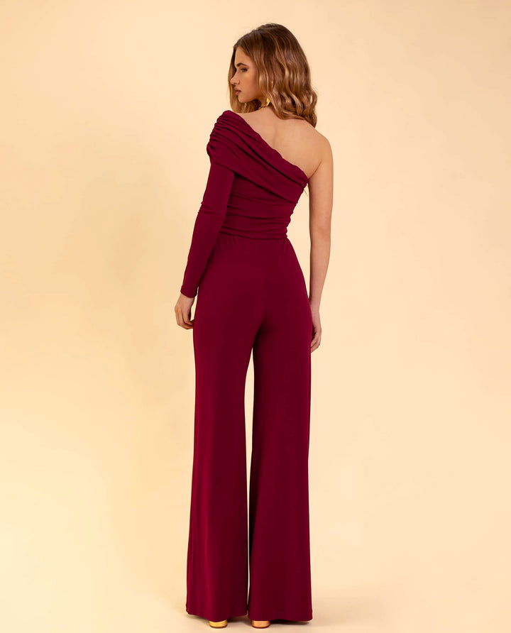 Kombinezon damski na jedno ramię – Alessia-XS-S-Trend Polska