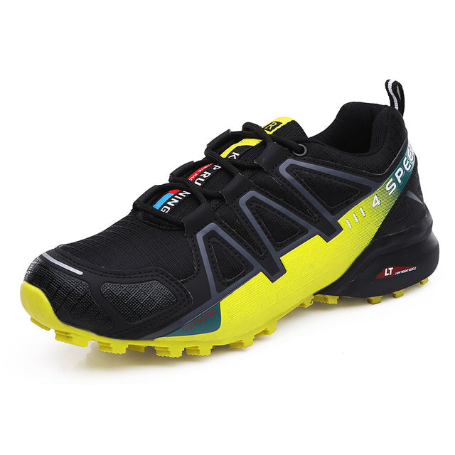 Komfortowe buty męskie do wędrówek i trekkingu - RoverTrail-Czarny-żółty-39-Trend Polska