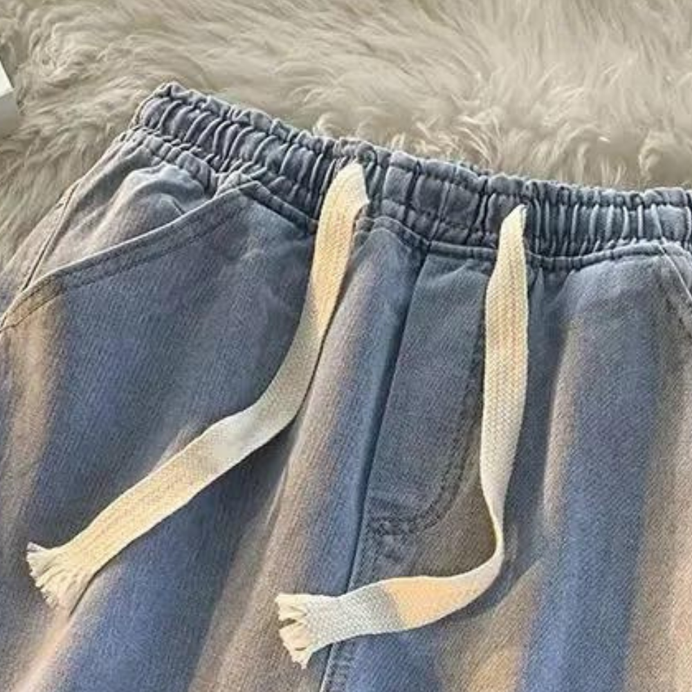 Komfortowe dżinsowe joggery dla mężczyzn - Jens-S-Trend Polska