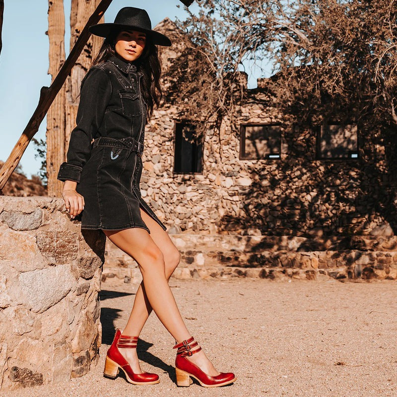 Komfortowe i stylowe damskie skórzane buty z antypoślizgową podeszwą – Amalia-Brązowy-34-Trend Polska