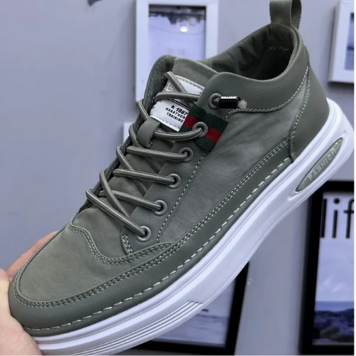 Komfortowe ortopedyczne buty męskie - Jasper-39-Szary-Trend Polska