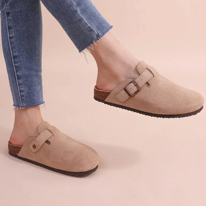 Komfortowe ortopedyczne kapcie | Wsparcie i styl na cały dzień-36-1-Creme-Trend Polska