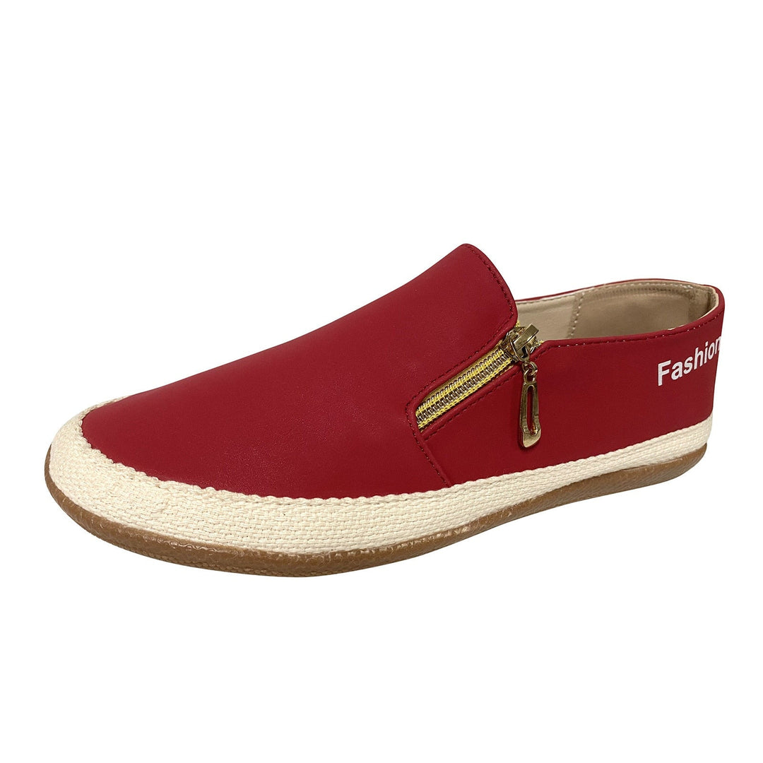 Komfortowe slip-on sneakers dla kobiet – Lina-Czarny-35-Trend Polska