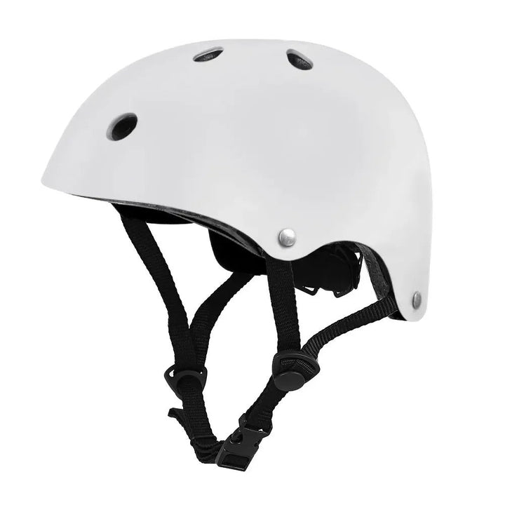 Komfortowy kask rowerowy - Kask rowerowy SafeRide-Biały-S (51–55 cm)-Trend Polska