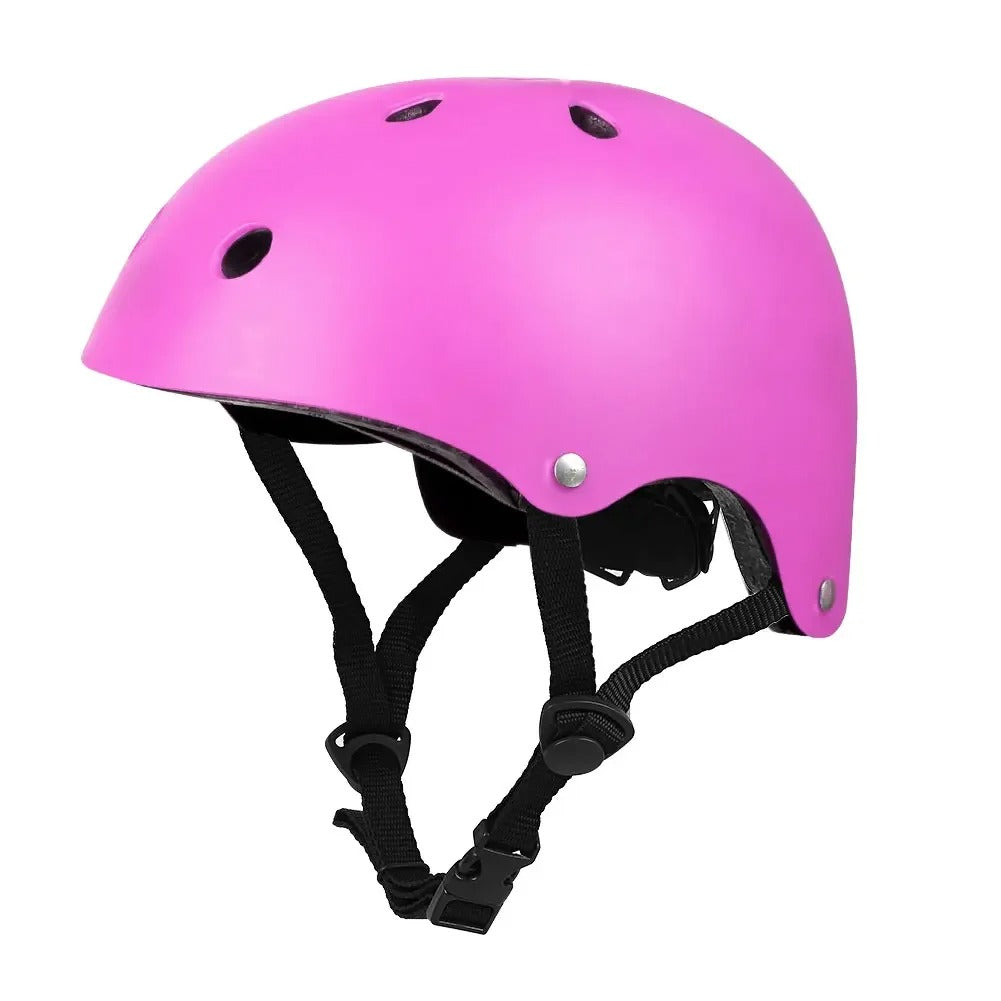 Komfortowy kask rowerowy - Kask rowerowy SafeRide-Różowy-S (51–55 cm)-Trend Polska