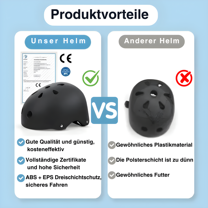 Komfortowy kask rowerowy - Kask rowerowy SafeRide-Czarny-S (51–55 cm)-Trend Polska