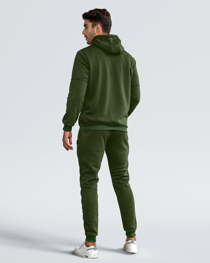 Komfortowy męski dres - Jamie-Zielony-S-Trend Polska