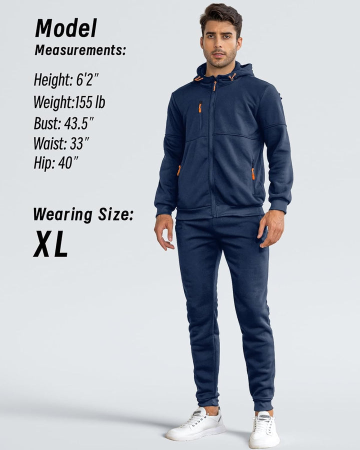Komfortowy męski dres - Jamie-Zielony-S-Trend Polska
