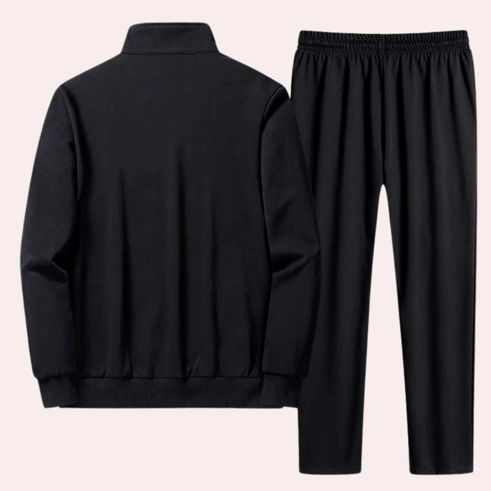 Komfortowy męski dres - Zenith-Szary-M-Trend Polska