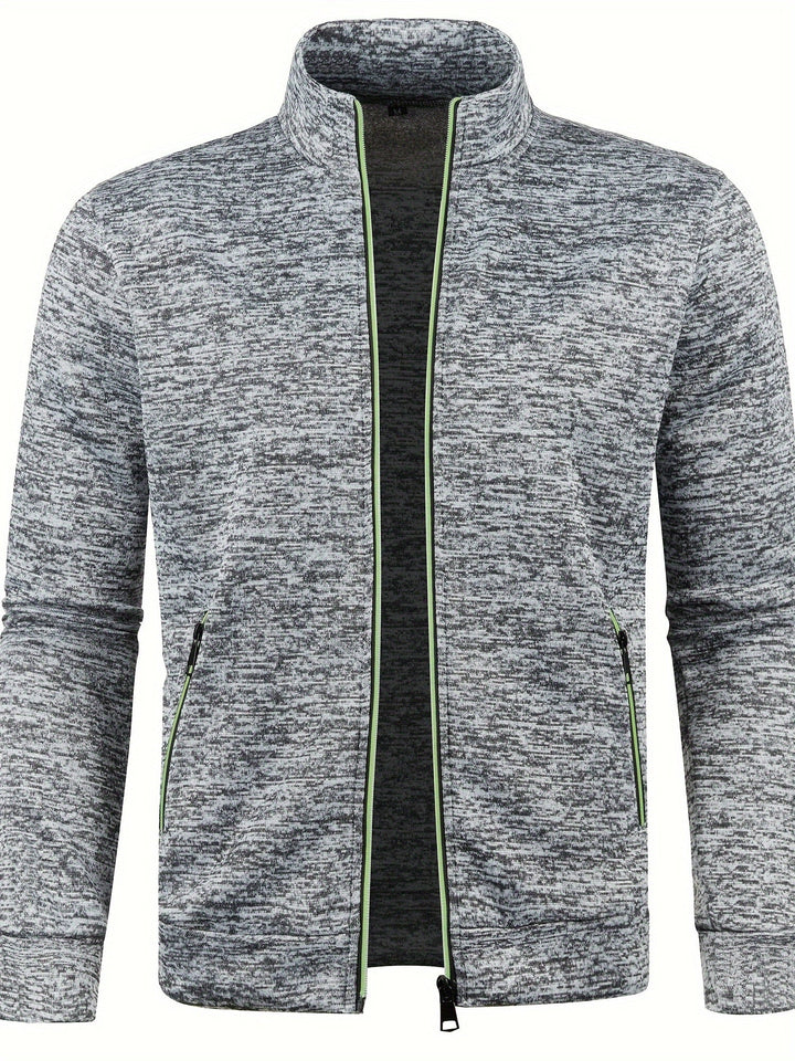 Komfortowy męski kamizelka Flex - Liam-S-Jasnoszary-Trend Polska