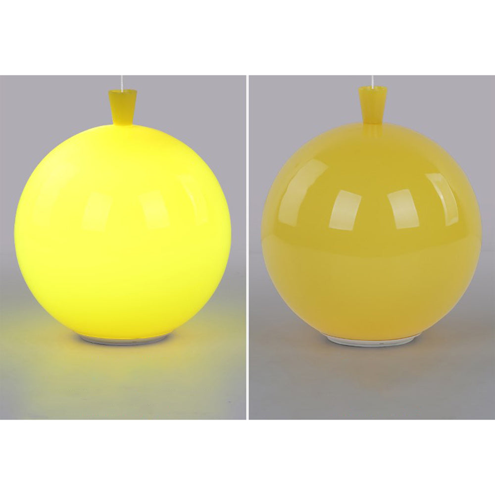 Kompaktowa nowoczesna lampa sufitowa LED Balloon - AuraLite-20CM-Biały-Trend Polska