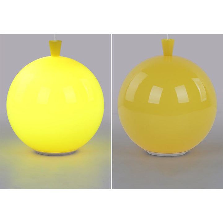 Kompaktowa nowoczesna lampa sufitowa LED Balloon - AuraLite-20CM-Biały-Trend Polska