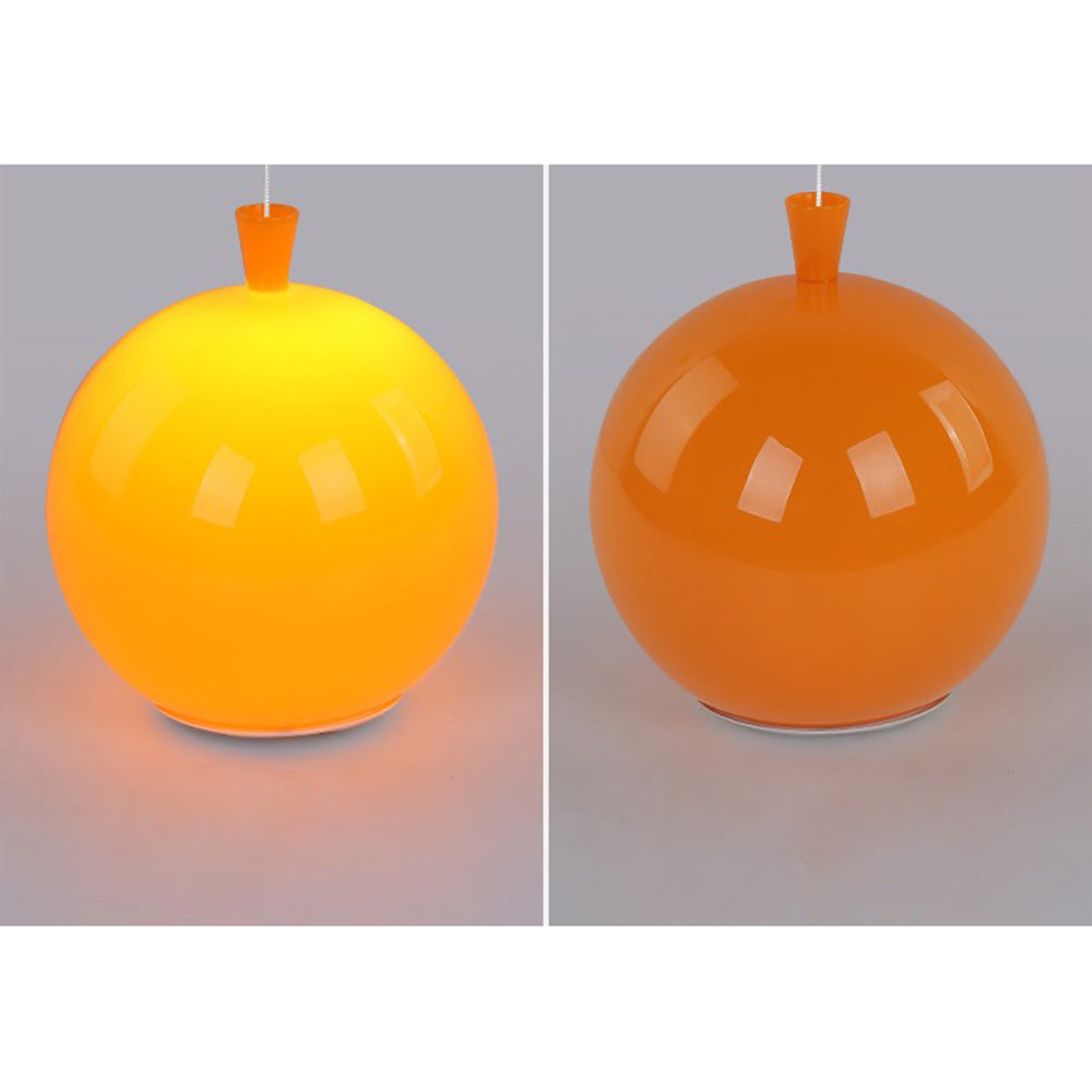 Kompaktowa nowoczesna lampa sufitowa LED Balloon - AuraLite-20CM-Biały-Trend Polska