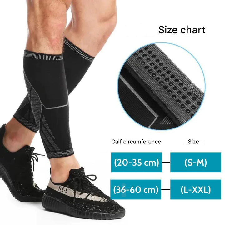 Kompresyjne ochraniacze na łydki - VenoFit SupportSleeves-S-M-Trend Polska