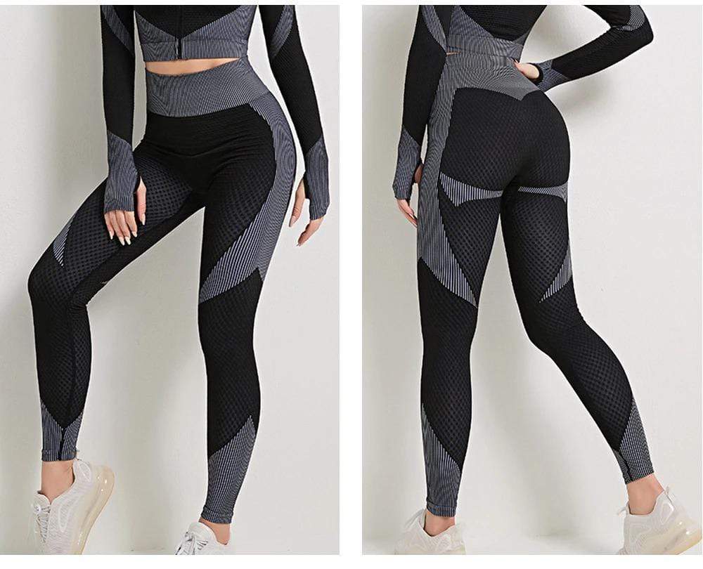 Korygujące legginsy Push Up - Sophia-Czarny-S-Trend Polska