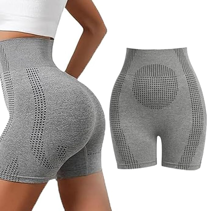 Korygujące szorty Shapewear - Nova | Efekt push-up-Czarny-S-Trend Polska