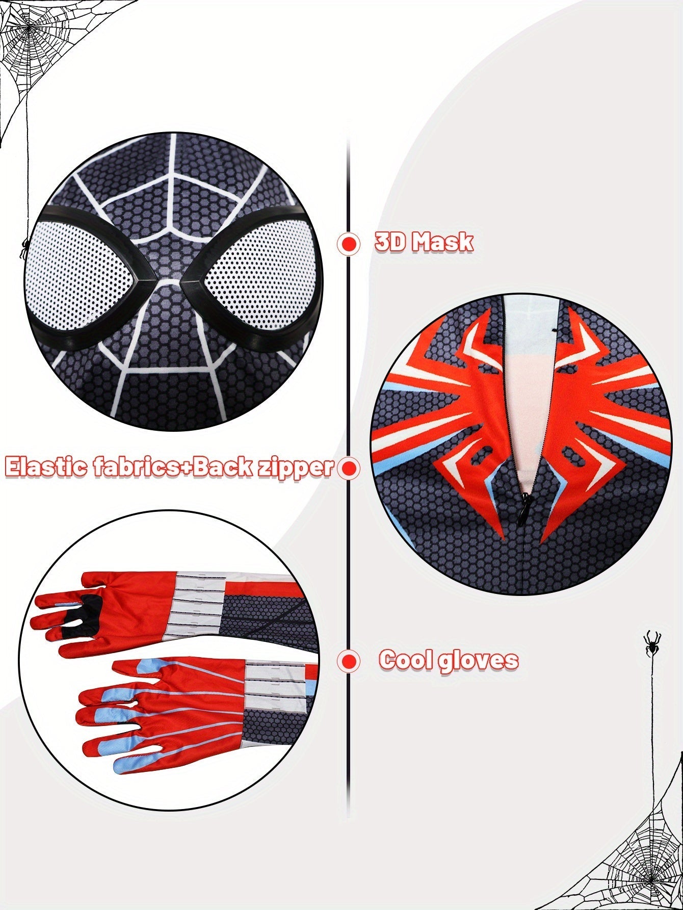 Kostium Superbohatera dla Dzieci – RedVex-3-4 lata-Trend Polska