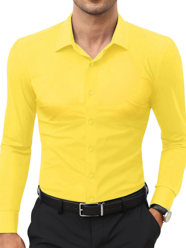 Koszulka męska komfortowa z elastycznego materiału - Julian-XS-Czarny-Trend Polska