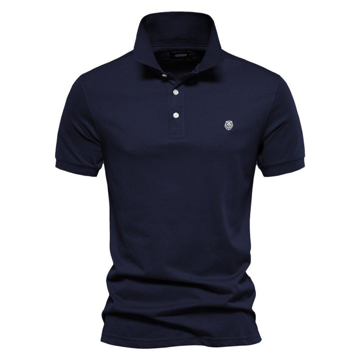 Koszulka polo - Logan-morski niebieski-S-Trend Polska
