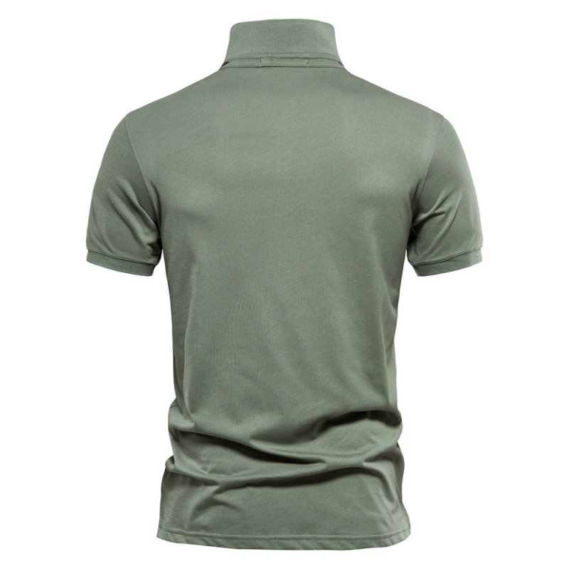 Koszulka polo - Logan-Czarny-S-Trend Polska