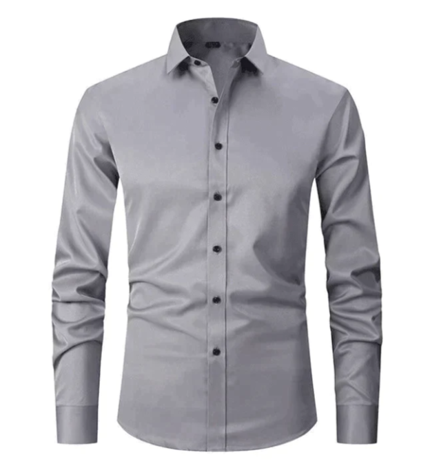 Koszulka Stretch Comfort - Lucas-Szary-S-Trend Polska