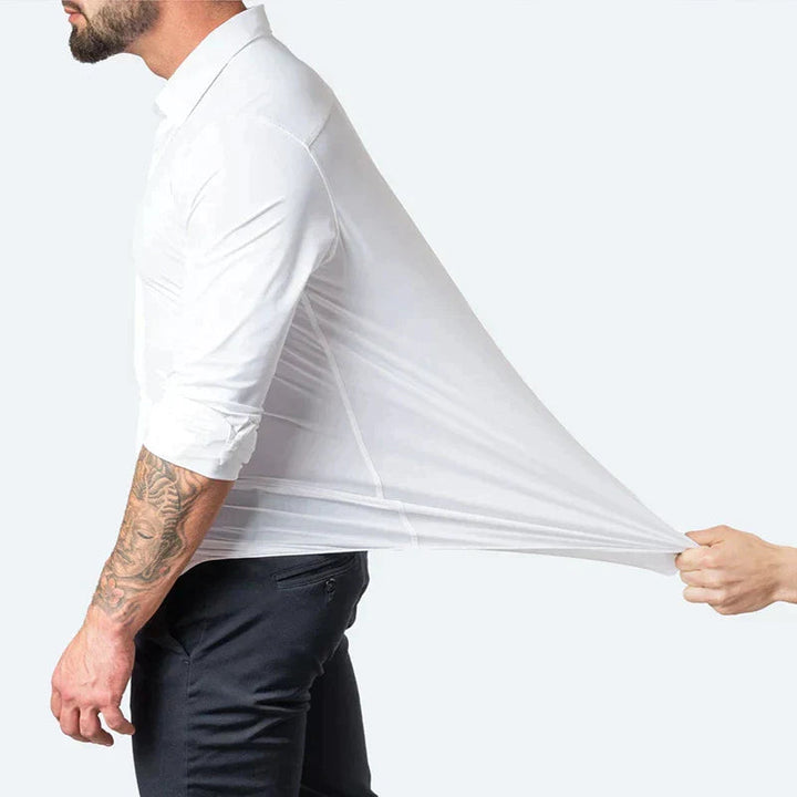 Koszulka Stretch Comfort - Lucas-Biały-S-Trend Polska