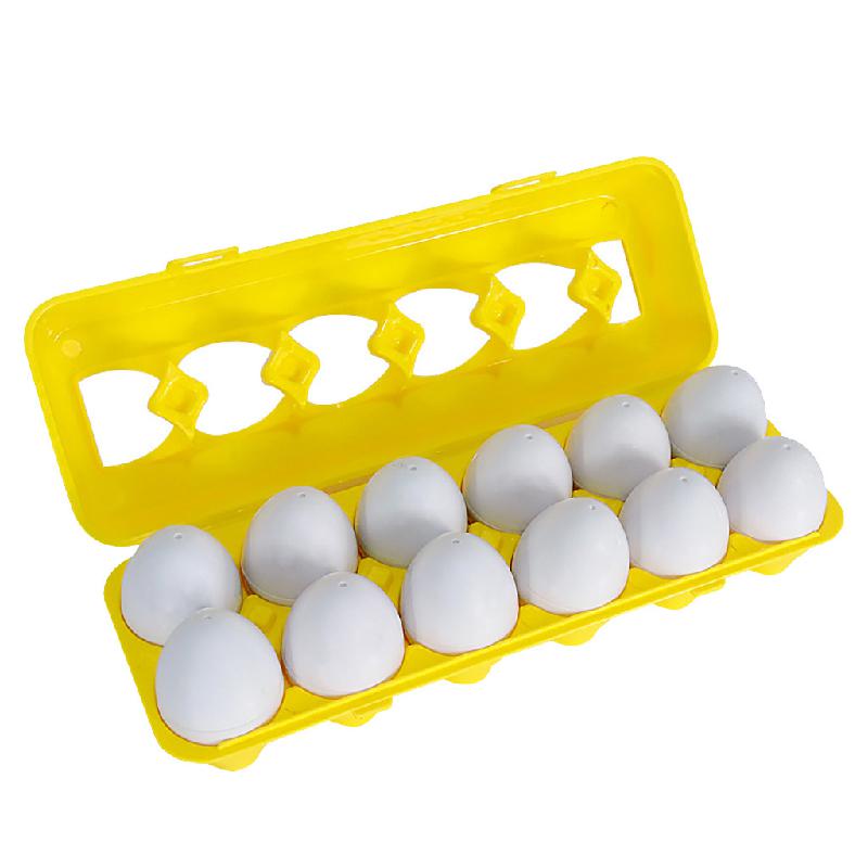 Kreatywna Układanka Jajeczna dla Dzieci - Zestaw Układanki EggCiting-Karton na jajka-Trend Polska