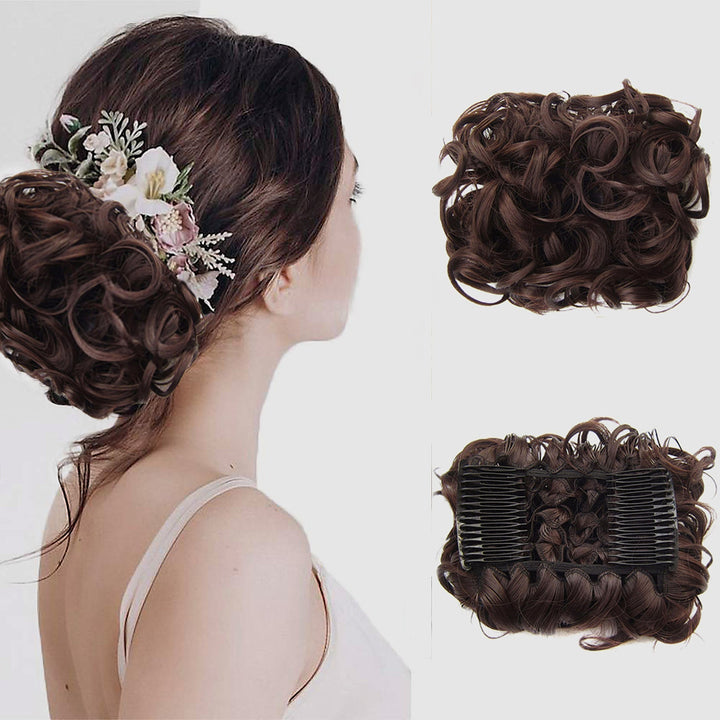Kręcone warkocze Hairextension – FluffyFix-04#-Trend Polska
