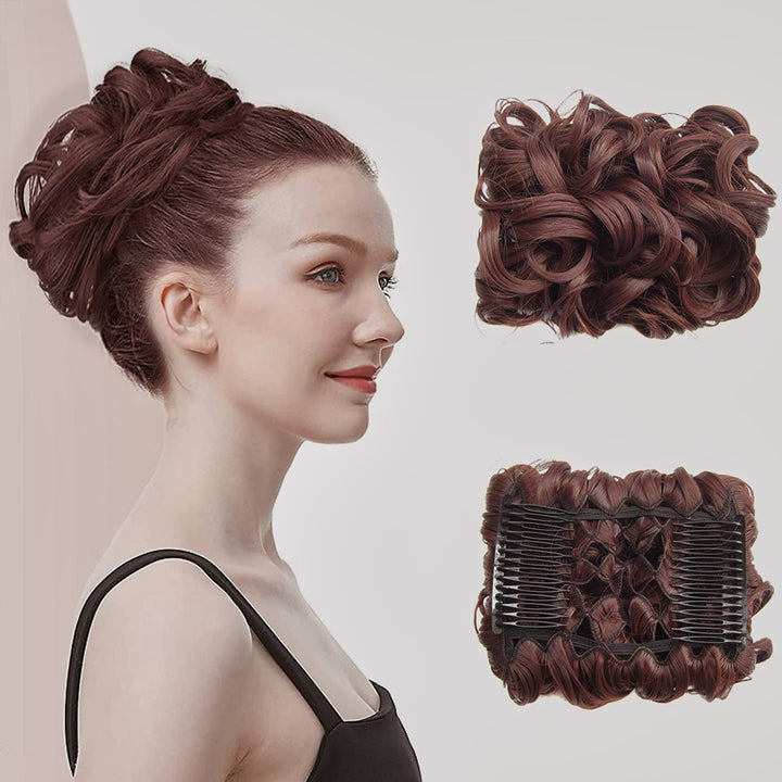 Kręcone warkocze Hairextension – FluffyFix-18#-Trend Polska