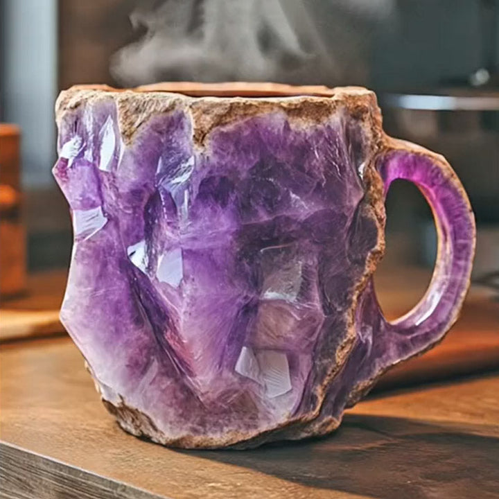 Kristalowy Kubek do Kawy - CrystalBrew-Jasnofioletowy-Trend Polska