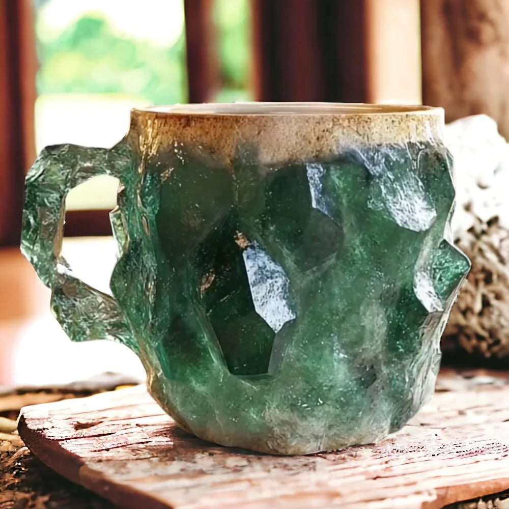 Kristalowy Kubek do Kawy - CrystalBrew-Zielony-Trend Polska