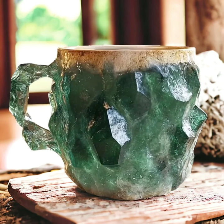 Kristalowy Kubek do Kawy - CrystalBrew-Zielony-Trend Polska
