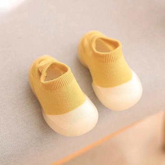 Krok Naturalnie z Luma - Elastyczne buty barefoot dla dzieci-Żółty-18-19-Trend Polska