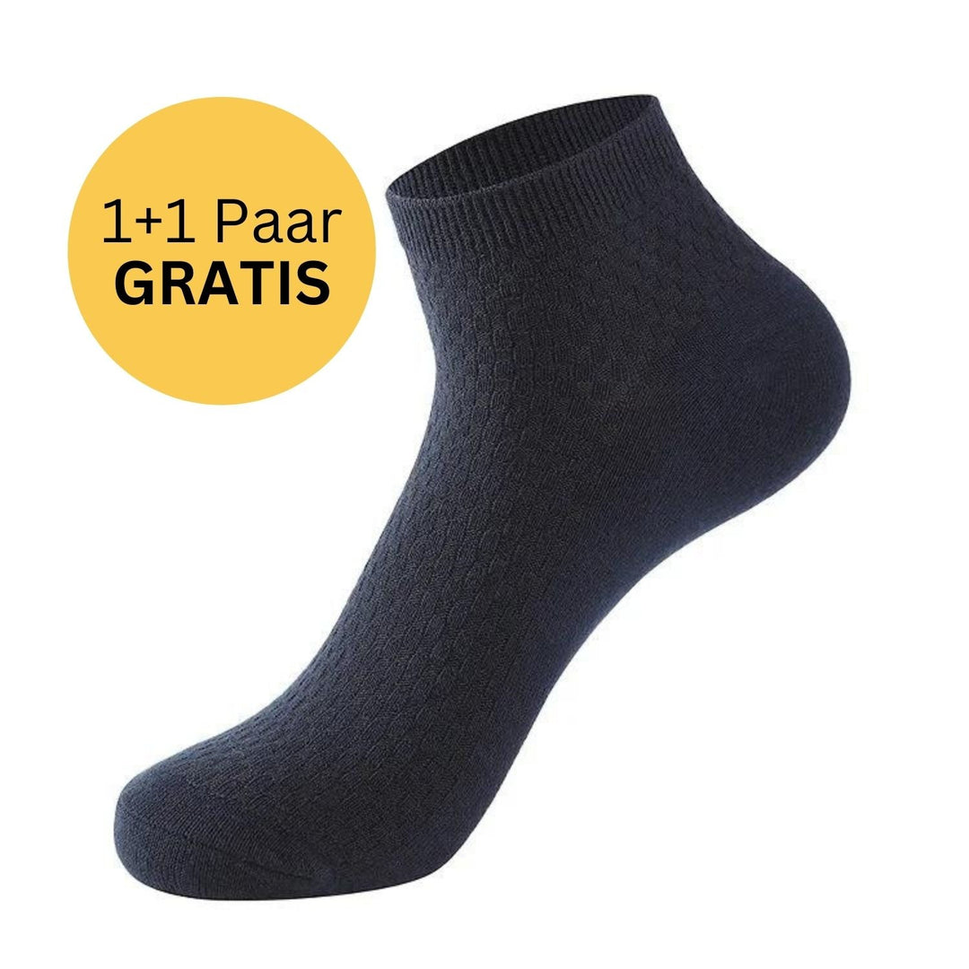 Krótkie Skarpetki - Bamboo Bliss-1x Para (+1 Gratis)-morski niebieski-38-41-Trend Polska