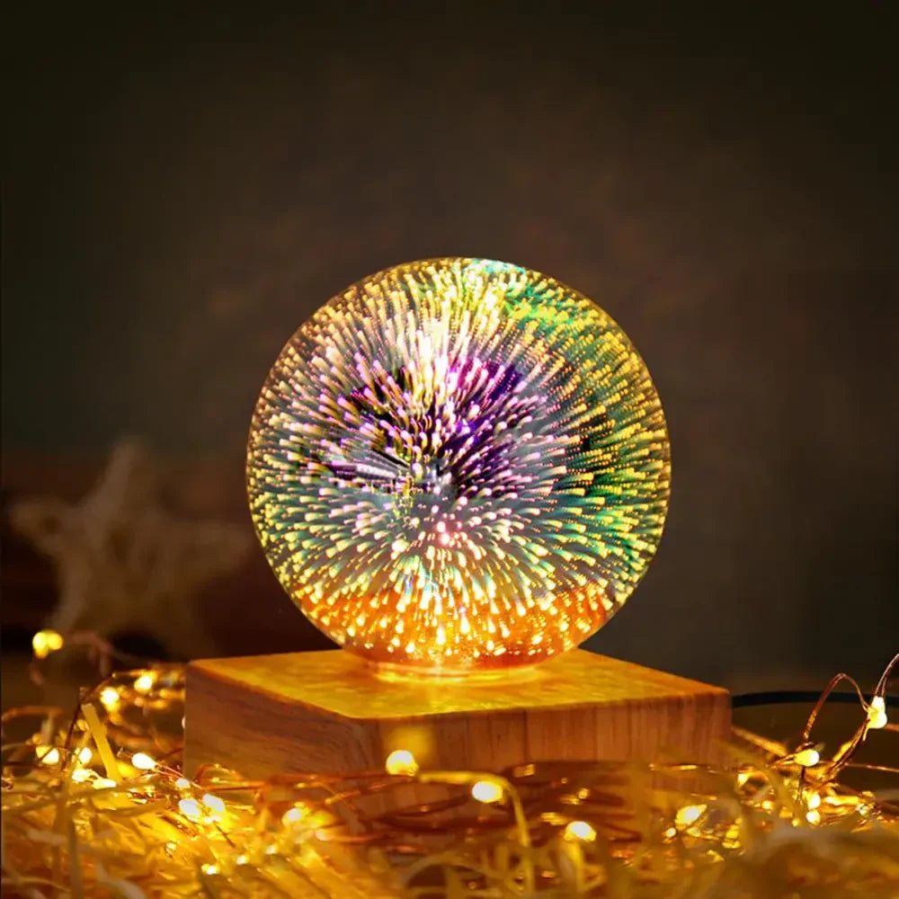 Kryształowa Lampa Błyskowa z efektem 3D - StarburstGlow-Niebo gwiaździste-Trend Polska