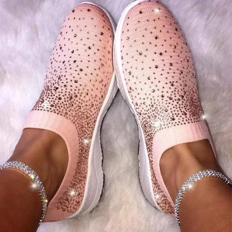 Kryształowe Buty - GlamStep-JASNY CZERWONY-36-Trend Polska