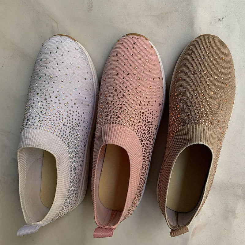 Kryształowe Buty - GlamStep-BIAŁY-36-Trend Polska