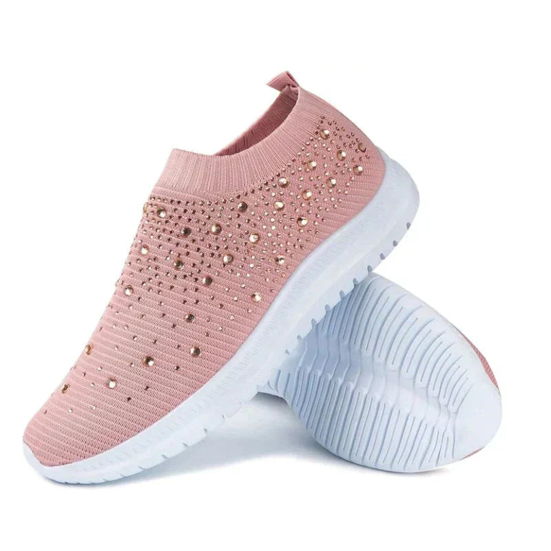 Kryształowe Buty - GlamStep-BIAŁY-36-Trend Polska