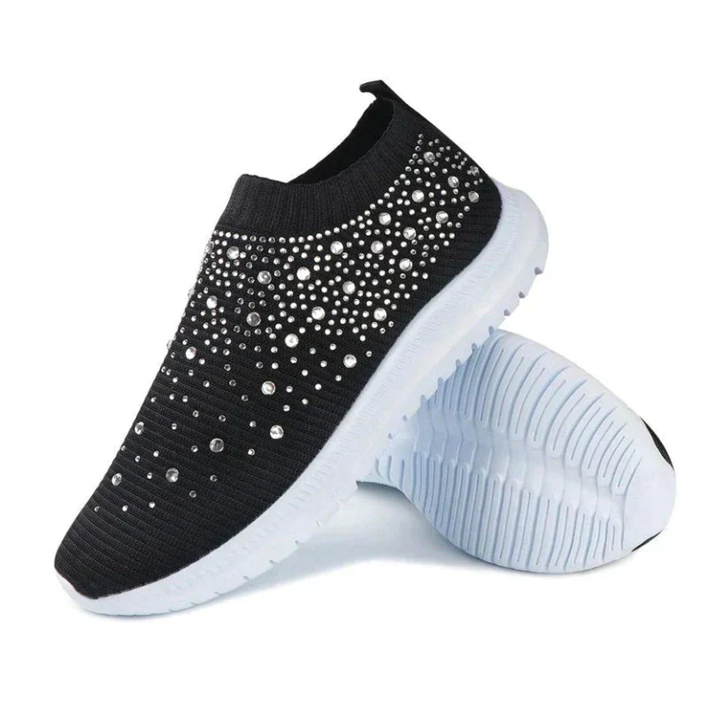 Kryształowe Buty - GlamStep-BIAŁY-36-Trend Polska