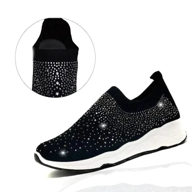 Kryształowe Buty - GlamStep-BIAŁY-36-Trend Polska