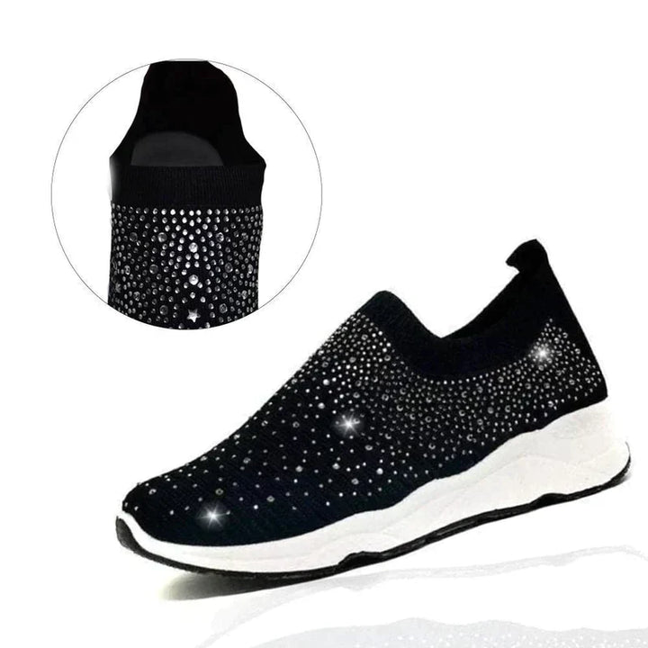 Kryształowe Buty - GlamStep-BIAŁY-36-Trend Polska