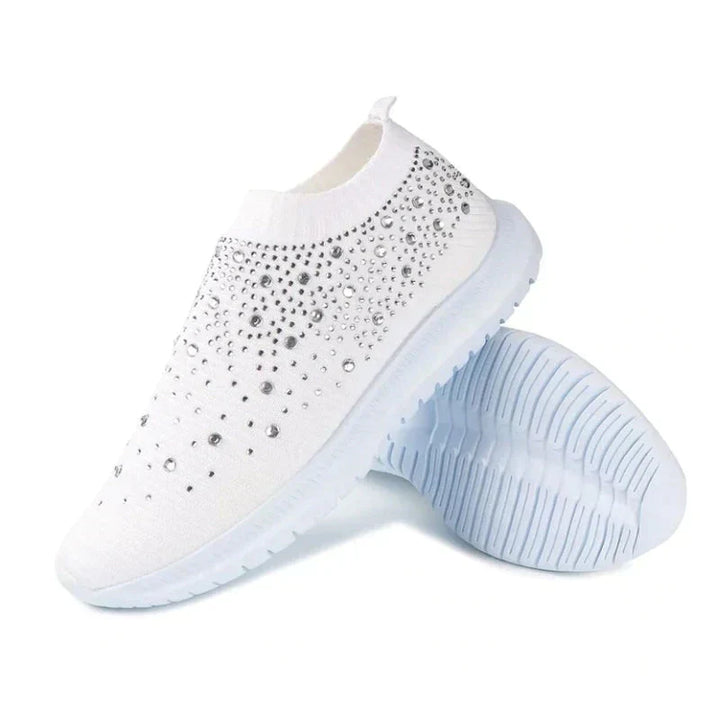 Kryształowe Buty - GlamStep-BIAŁY-36-Trend Polska