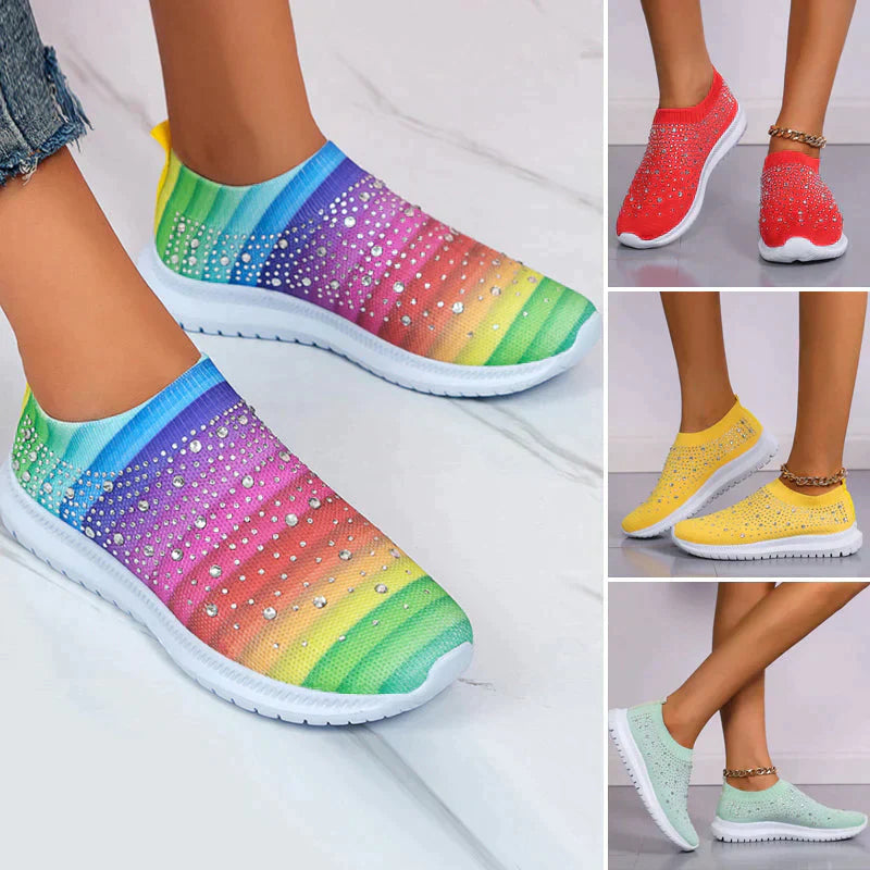 Kryształowe Buty - GlamStep-BIAŁY-36-Trend Polska