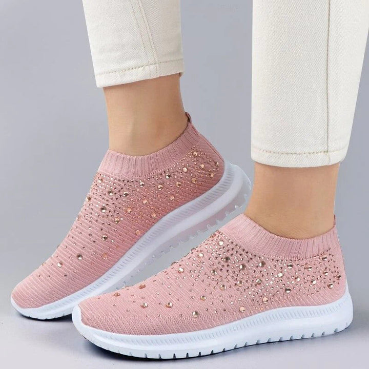 Kryształowe Buty - GlamStep-BIAŁY-36-Trend Polska
