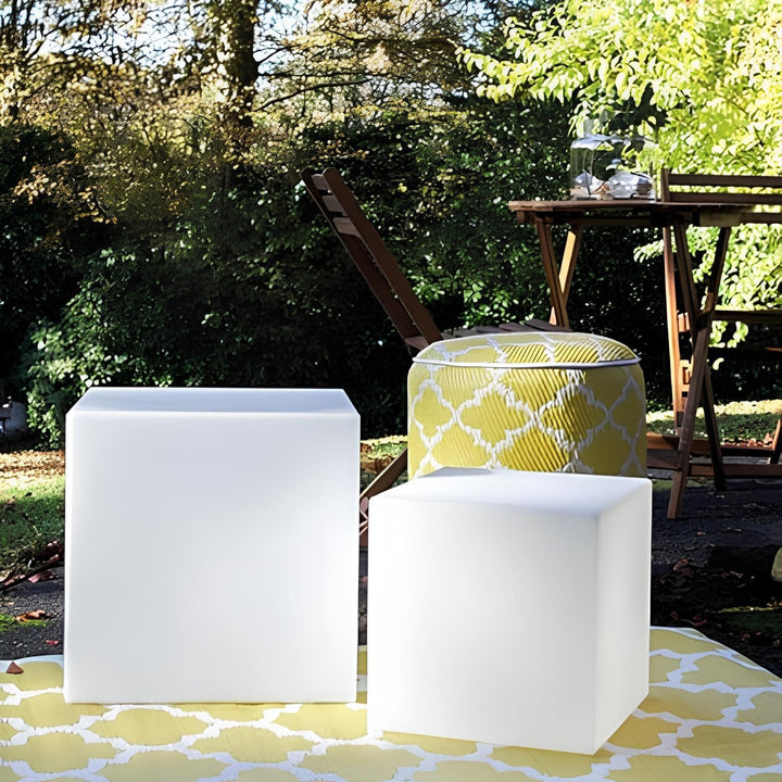 Kubus Lampa ogrodowa - LumaCube-10 cm-Trend Polska