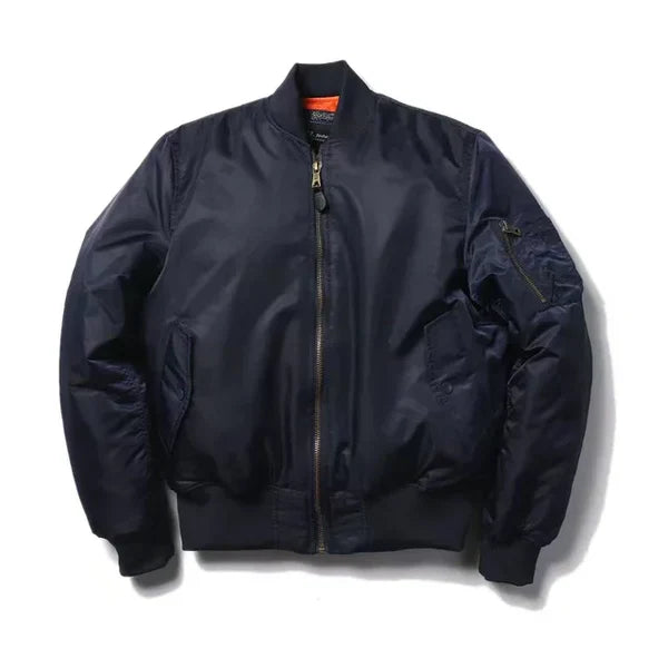 Kurtka bomber damska wiatroszczelna - Nova-Ciemnoniebieski-2XS-Trend Polska