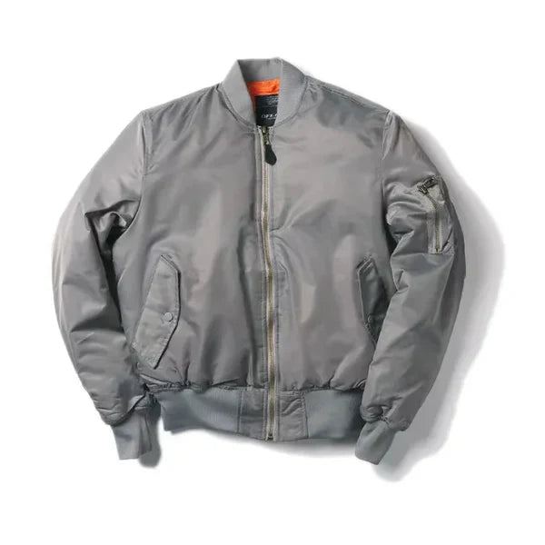 Kurtka bomber damska wiatroszczelna - Nova-Szary-2XS-Trend Polska